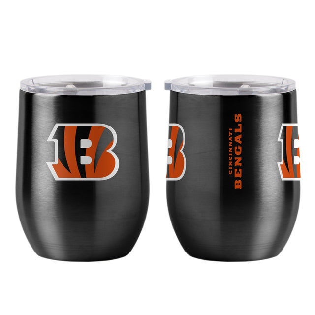 Vaso de viaje ultra curvo de 16 oz de Cincinnati Bengals