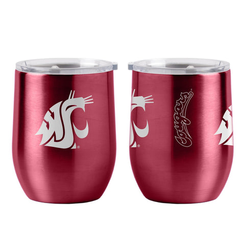 ~Washington State Cougars Travel Tumbler 16oz Ultra Curved Beverage Special Order~ backorder