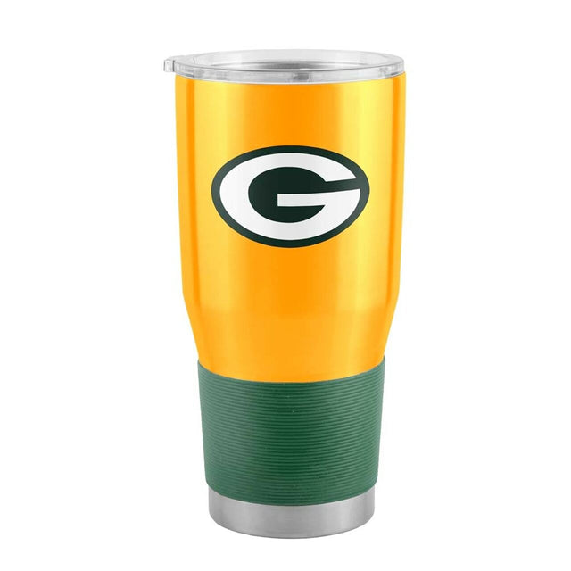 Vaso de viaje ultra amarillo de 30 oz de los Green Bay Packers