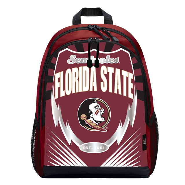 Mochila estilo relámpago de los Florida State Seminoles