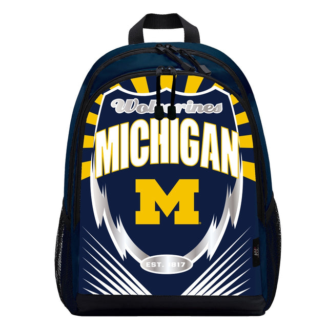 Mochila estilo relámpago de los Wolverines de Michigan
