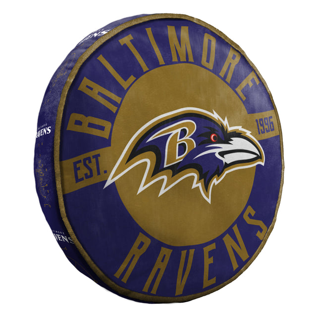 Almohada estilo nube para llevar de los Baltimore Ravens