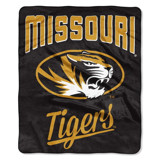 Missouri Tigers Blanket 50x60 Raschel Alumni Design