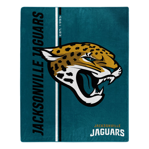 Jacksonville Jaguars Blanket 50x60 Raschel Restructure Design
