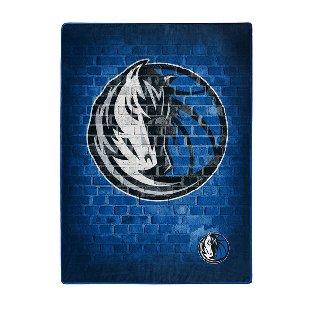 Manta de los Dallas Mavericks de 60 x 80 pulgadas, diseño de Raschel Street