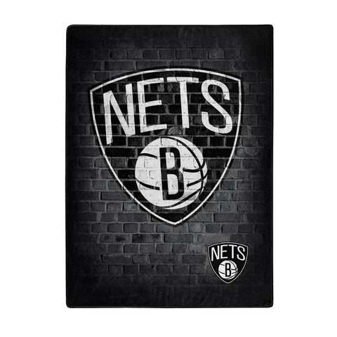 ~Brooklyn Nets Blanket 60x80 Raschel Street Design - Special Order~ backorder
