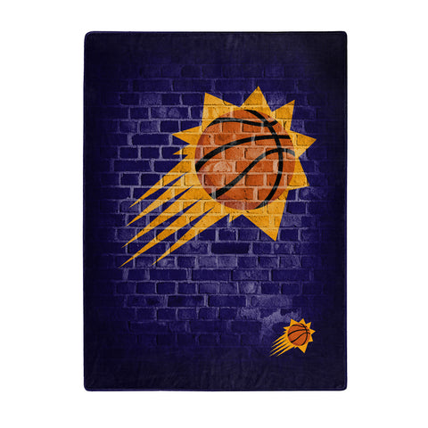 ~Phoenix Suns Blanket 60x80 Raschel Street Design - Special Order~ backorder