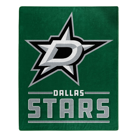 ~Dallas Stars Blanket 50x60 Raschel Interference Design - Special Order~ backorder