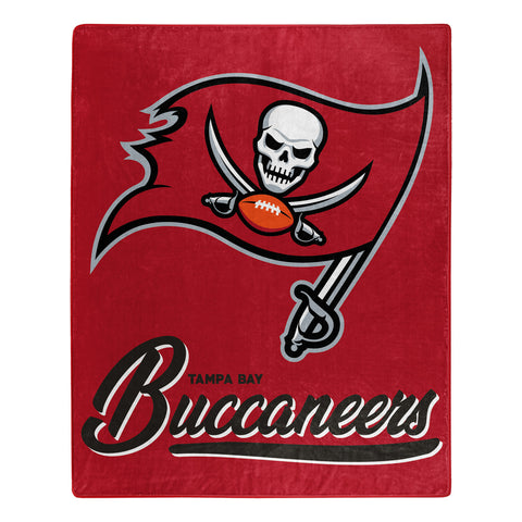 Tampa Bay Buccaneers Blanket 50x60 Raschel Signature Design