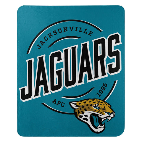 Jacksonville Jaguars Blanket 50x60 Fleece Campaign Design