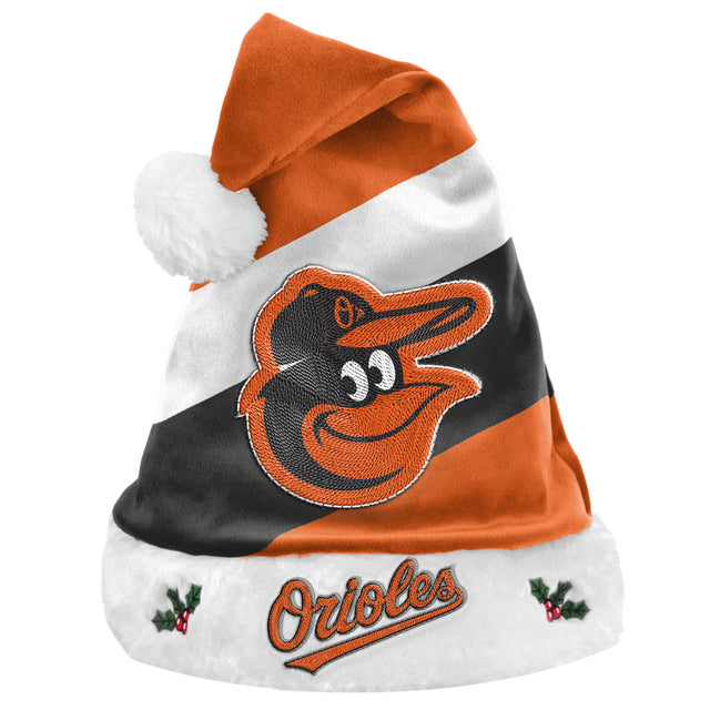 Gorro básico de Papá Noel de los Baltimore Orioles