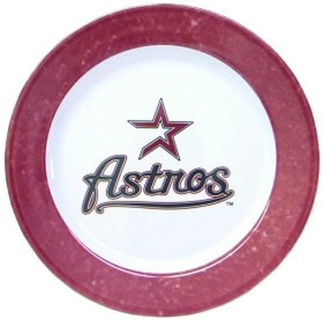 Juego de platos para cena de los Houston Astros, 4 piezas, CO