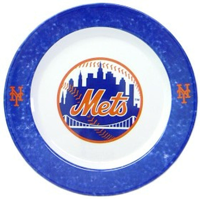 New York Mets Dinner Plate Set 4 Piece CO