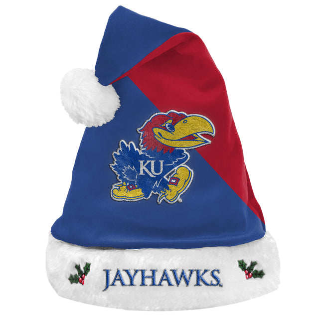 Kansas Jayhawks Santa Hat Basic 2020