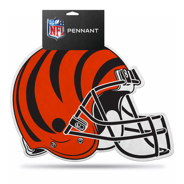 Banderín troquelado de los Cincinnati Bengals
