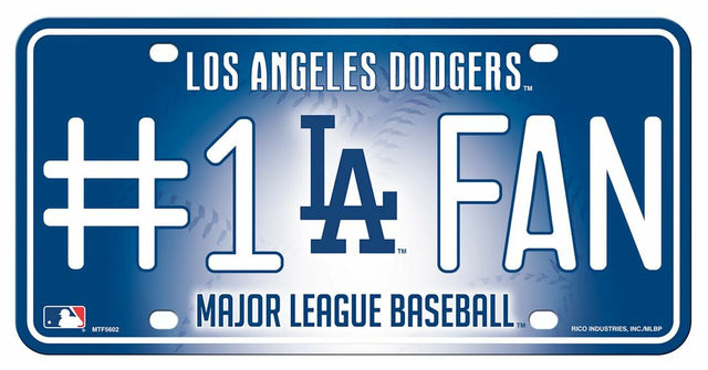 Matrícula de los Dodgers de Los Ángeles n.° 1 Fan