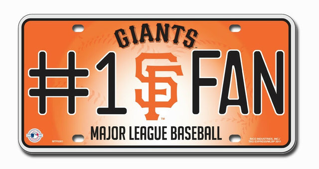 Matrícula de los Gigantes de San Francisco n.° 1 Fan