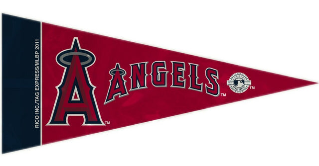 Juego de banderines de Los Angeles Angels en miniatura de 8 piezas