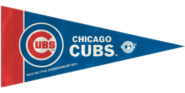 Juego de banderines de los Chicago Cubs en miniatura de 8 piezas