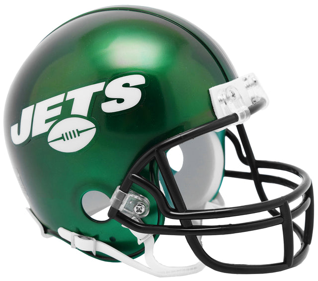 Réplica de casco Riddell de los New York Jets, estilo mini VSR4 2019