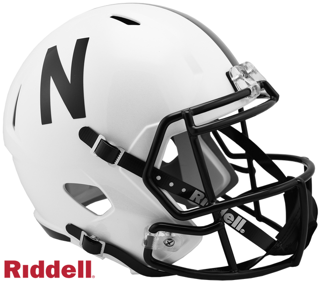 Nebraska Cornhuskers Helmet Riddell Replica Full Size Speed Style 2019 Alternate