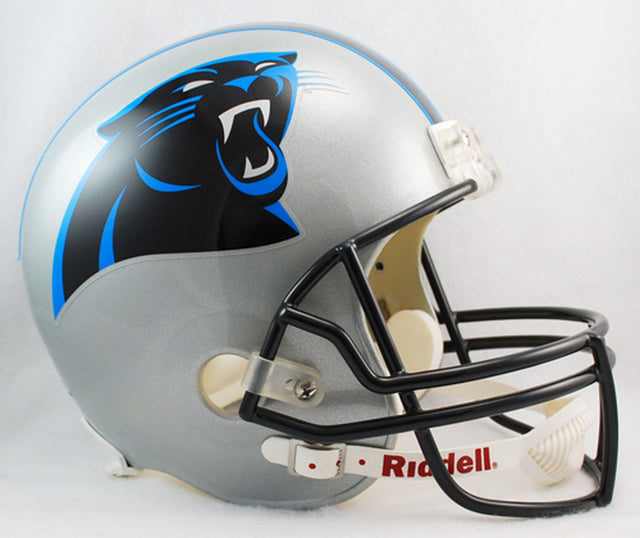 Réplica del casco de lujo Riddell de los Carolina Panthers