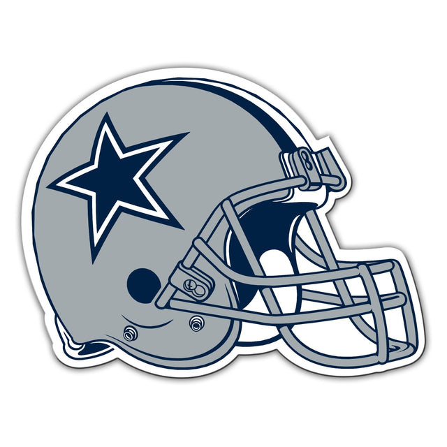 Imán para auto de los Dallas Cowboys, diseño de casco de 12"