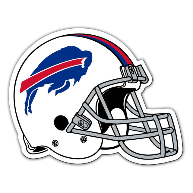Imán para auto estilo Buffalo Bills de 12" con diseño de casco CO