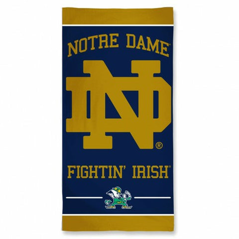 ~Notre Dame Fighting Irish Towel 30x60 Beach Style Spectra~ backorder