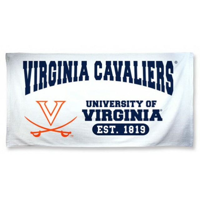 Toalla estilo playa de los Virginia Cavaliers de 30 x 60 cm