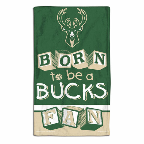 ~Milwaukee Bucks Baby Burp Cloth 10x17 Special Order~ backorder