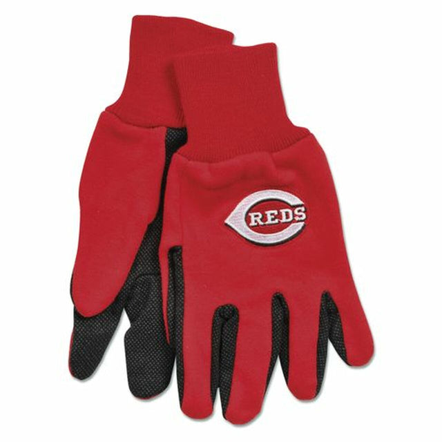 Guantes de dos tonos de los Cincinnati Reds (talla para adultos)