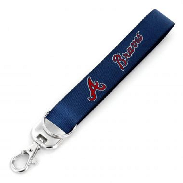 Llavero de lujo con diseño de los Atlanta Braves