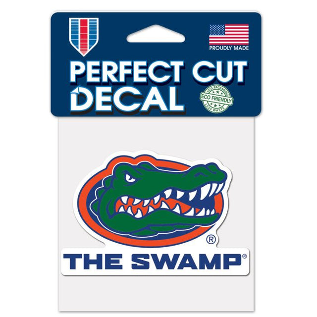 Florida Gators SLOGAN Perfect Cut Color Decal 4" x 4"