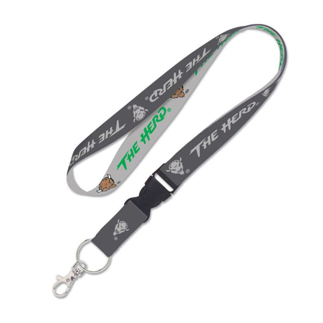 Marshall Thundering Herd Lanyard w/detachable buckle 1"