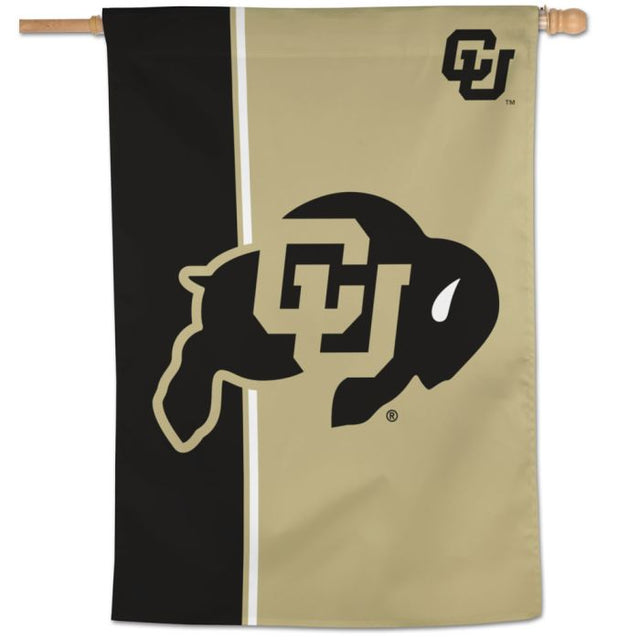 Bandera vertical de los Colorado Buffaloes de 28" x 40"