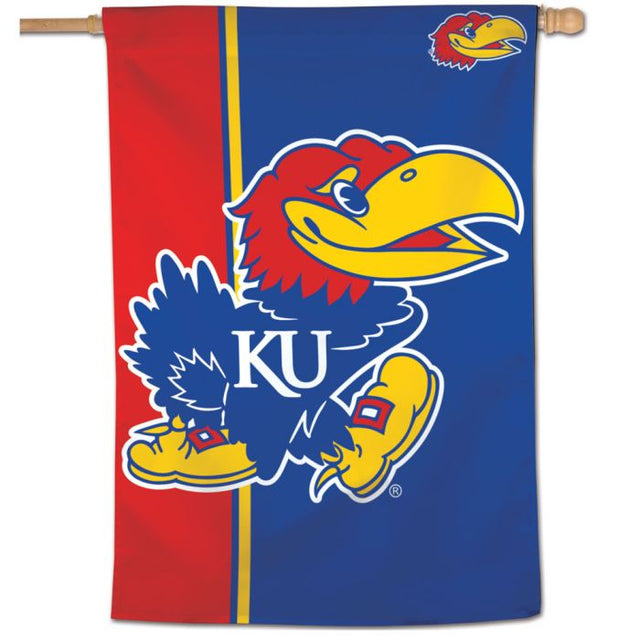 Kansas Jayhawks Vertical Flag 28" x 40"