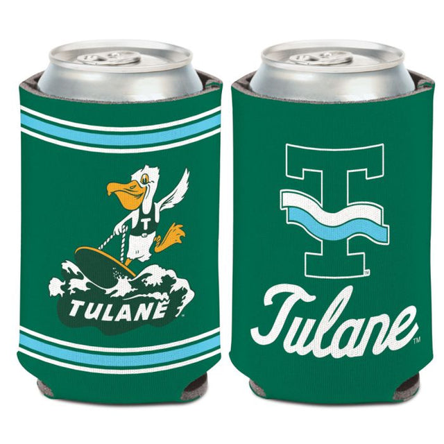 Tulane Green Wave /College Vault Can Cooler 12 oz.