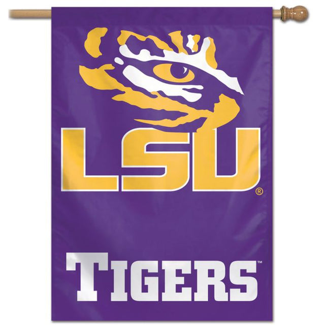 Bandera vertical de los Tigres de LSU de 28" x 40"