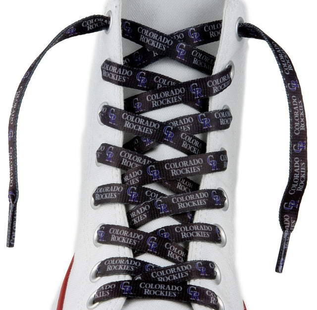 Cordones para zapatos de Colorado Rockies de 54"