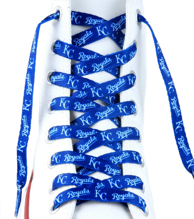 Cordones para zapatos de los Kansas City Royals de 54"