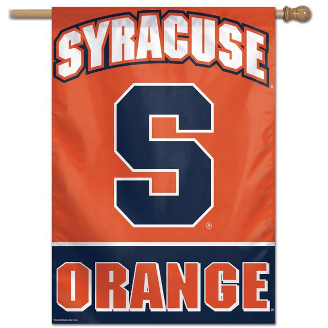 Syracuse Orange Vertical Flag 28" x 40"