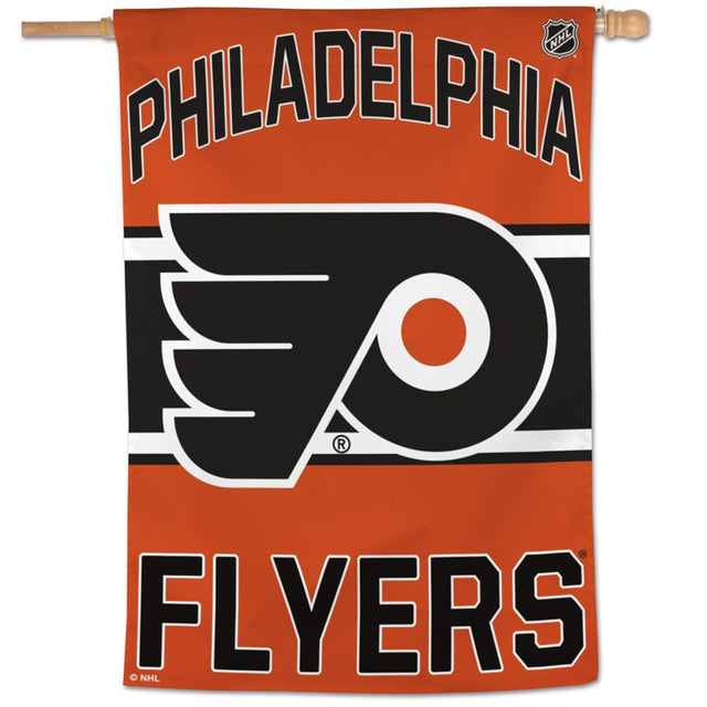 Pancarta de los Philadelphia Flyers de 28 x 40