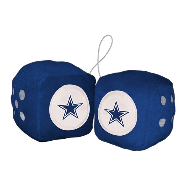 Dados peludos de los Dallas Cowboys