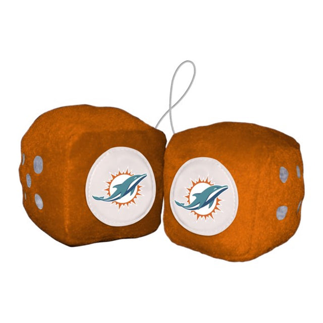 Dados peludos de los Miami Dolphins