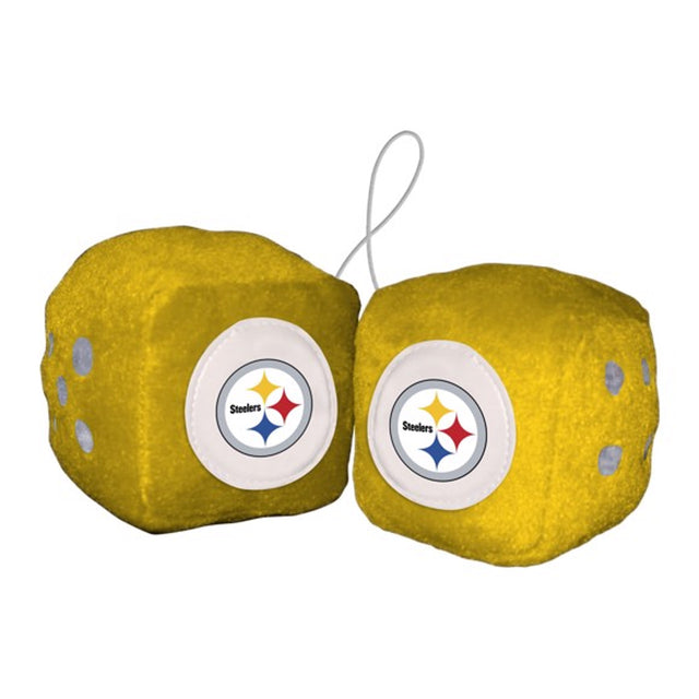 Dados peludos de los Pittsburgh Steelers