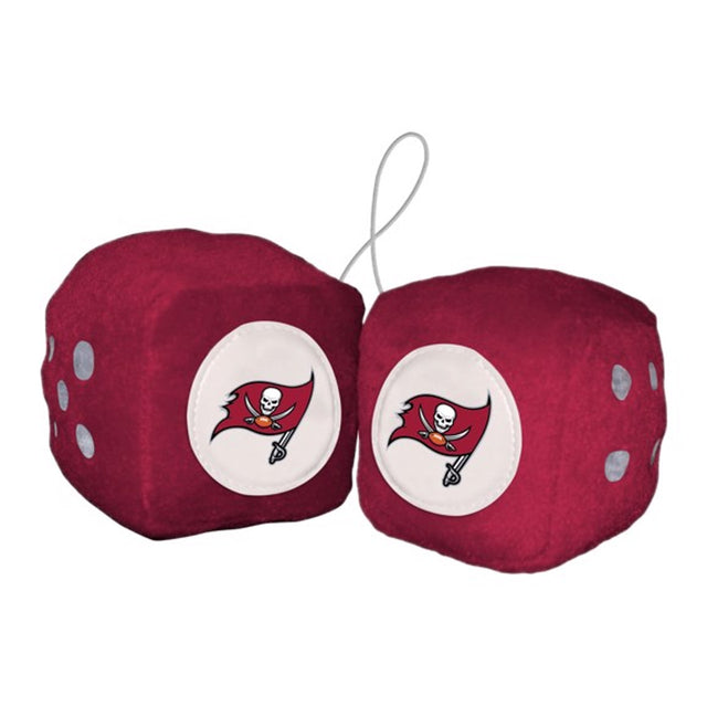 Dados peludos de los Tampa Bay Buccaneers