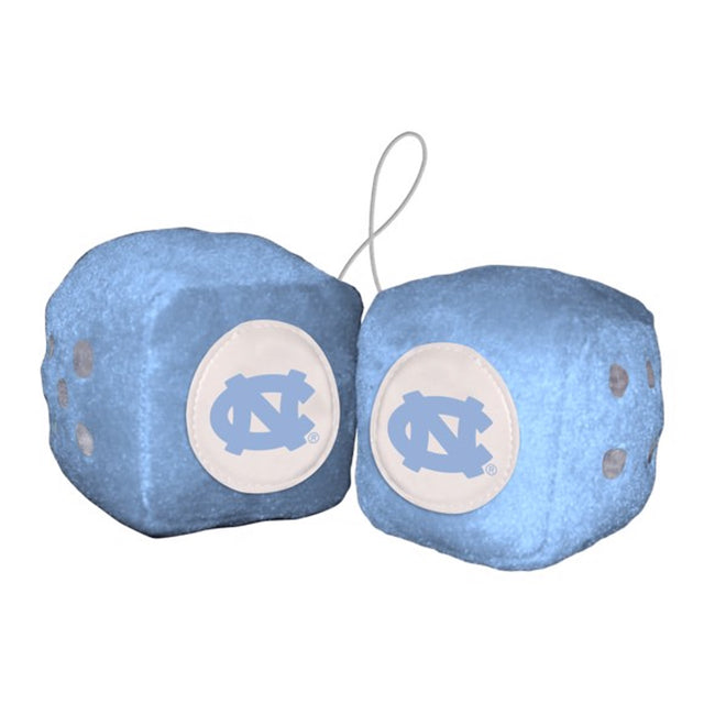 Dados peludos de los Tar Heels de Carolina del Norte