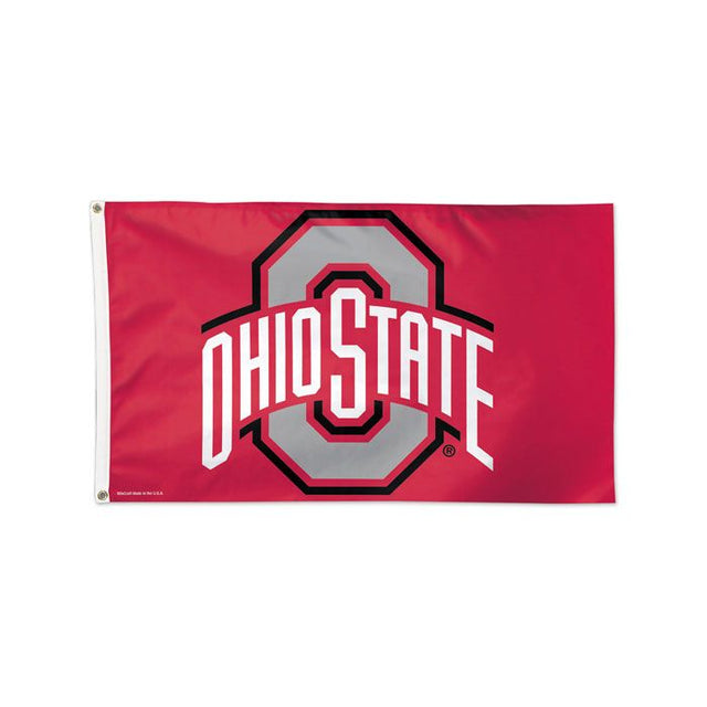 Bandera de los Buckeyes del estado de Ohio: Deluxe, 3' x 5'