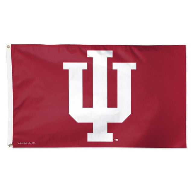 Bandera de los Indiana Hoosiers: Deluxe, 3' x 5'